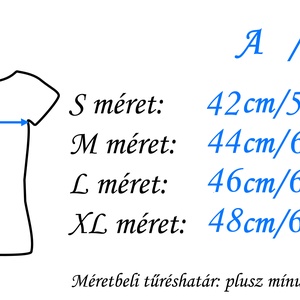 Hímzett kék madárkás fekete matyó póló - ruha & divat - női ruha - póló, felső - Meska.hu