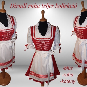 Menyecske, Dirndl ruha kollekció - ruha & divat - női ruha - ruha - Meska.hu