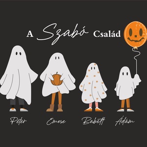 Spooky családi portré - művészet - grafika & illusztráció - digitális - Meska.hu