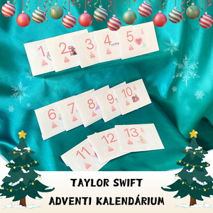 Taylor Swift adventi naptár - 13 db-os karkötő csomag - Meska.hu