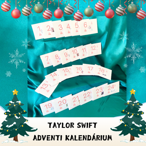 Taylor Swift adventi naptár - 24 db-os karkötős csomag - Meska.hu