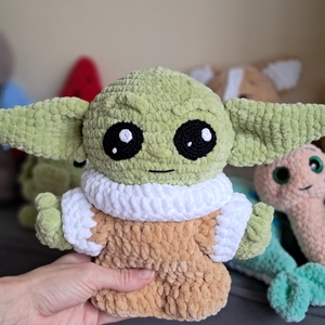 Horgolt Baby Yoda  - Meska.hu