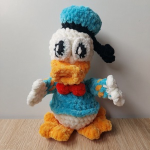 Horgolt plüss Donald Kacsa - Mese Figura- Amigurumi - játék & sport - plüssállat & játékfigura - más figura - Meska.hu