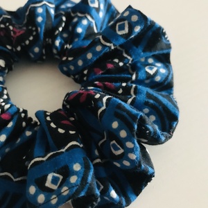 Mintás scrunchie - hajgumi szett - ruha & divat - hajdísz & hajcsat - hajgumi - Meska.hu