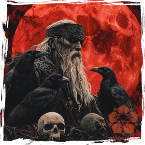 Fenséges Odin v3 férfi póló - ruha & divat - férfi ruha - póló - Meska.hu