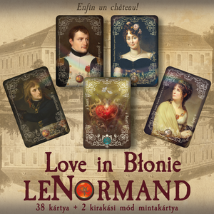 Love in Błonie Lenormand kártya, önismereti/önfejlesztő kártyacsomag és történelmi dokumentum kézikönyv - játék & sport - táblajáték és kártyajáték - kártya - Meska.hu