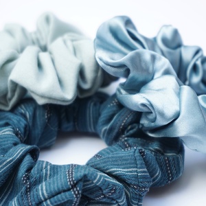 ZERO WASTE scrunchie hajgumik - pala - ruha & divat - hajdísz & hajcsat - hajgumi - Meska.hu