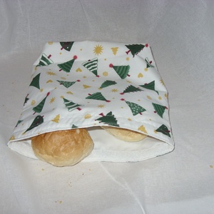 Uzsonnás, ebéd táska, zsák - sandwich bag - lunch bag, uzsonnás textil táska - kids bag - vízhatlan belső - táska & tok - uzsonna- & ebéd tartó - Meska.hu