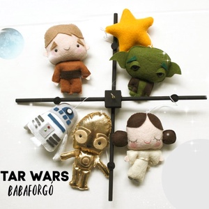 STAR WARS Babaforgó, 3CPO, R2D2, Lea hercegnő, Luke Skywalker - játék & sport - babalátogató ajándékcsomag - Meska.hu