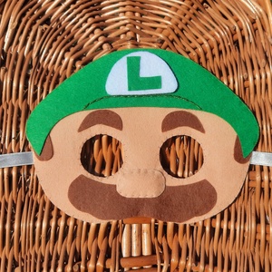 Luigi halloween jelmez fiúknak - ruha & divat - jelmez & álarc - álarc - Meska.hu