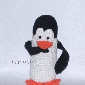 Kowalski madagaszkár pingvinje Amigurumi horgolt figura , Játék & Sport, Plüssállat & Játékfigura, Más figura, Horgolás, Baba-és bábkészítés, MESKA