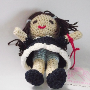 Amigurumi horgolt baba - PDF minta, leírás - diy (csináld magad) - szabásminta, útmutató - horgolási minta - Meska.hu