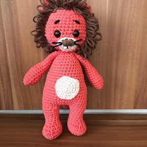 Amigurumi Oroszlán, Játék & Sport, Plüssállat & Játékfigura, Más figura, Horgolás, MESKA