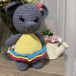 Amigurumi Elefánt - Meska.hu