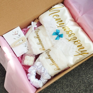 Bride to be box, Ajándékcsomag menyasszonynak - esküvő - esküvői szett - Meska.hu