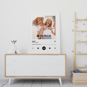 Személyre szabható Spotify emlékkép - Szkennelhető - művészet - grafika & illusztráció - digitális - Meska.hu