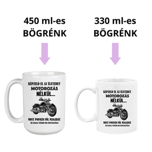 Poénos motoros bögre - otthon & lakás - konyhafelszerelés, tálalás - tálalás - bögre & csésze - Meska.hu