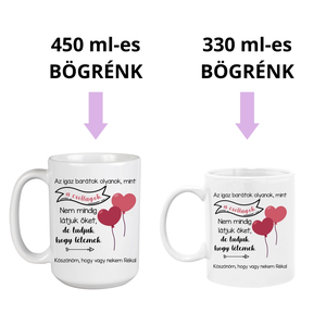 Barátnős bögre  legjobb barátoknak - otthon & lakás - konyhafelszerelés, tálalás - tálalás - bögre & csésze - Meska.hu