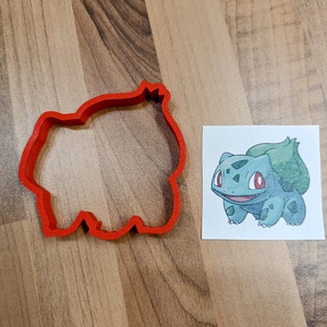 Pokémon - Bulbasaur sütikiszúró, Otthon & Életmód, Konyhafelszerelés, tálalás, Sütés, főzés, Sütikiszúró, , MESKA