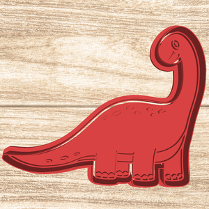 Dinoszaurusz sütikiszúró és pecsét: Brontosaurus, Otthon & Életmód, Konyhafelszerelés, tálalás, Sütés, főzés, Sütikiszúró, Mindenmás, MESKA