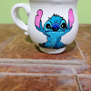 Stitch (ülő)- két oldalas bögre - Meska.hu