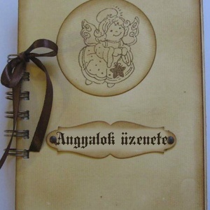 Angyalkönyv - angyalok üzenete - idézetek - gondolatok - mindennapok - angyalkedvelők - karácsonyi angyal - emlékajándék - könyv & zene - könyv - Meska.hu