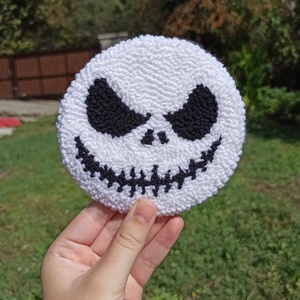 Jack Skellington poháralátét halloween (karácsonyi lidércnyomás) - Meska.hu