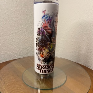 Stranger Things tumbler 600 ml - művészet - más művészeti ág - Meska.hu