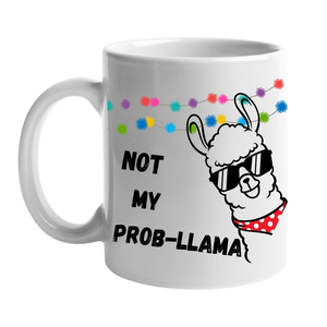 Not my Prob-llama bögre, 330 ml, Otthon & Lakás, Konyhafelszerelés, tálalás, Tálalás, Bögre & Csésze, Mindenmás, MESKA