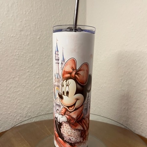 Skinny tumbler - Minnie egér I. 600 ml, Művészet, Más művészeti ág, Mindenmás, MESKA