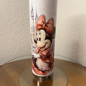 Skinny tumbler - Minnie egér I. 600 ml - művészet - más művészeti ág - Meska.hu