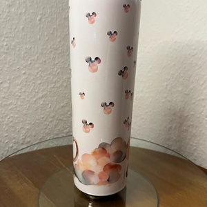 Skinny tumbler - Minnie egér II. 600 ml - művészet - más művészeti ág - Meska.hu