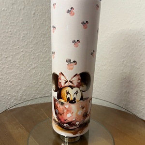 Skinny tumbler - Minnie egér II. 600 ml - Meska.hu