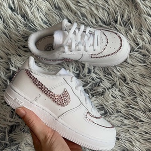 Strasszozott,Nike air force1 gyerekcipő - ruha & divat - cipő & papucs - zokni - Meska.hu