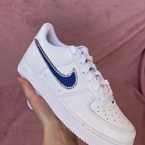 Strasszozott,Nike air force 1 cipő - esküvő - cipő és cipőklipsz - Meska.hu