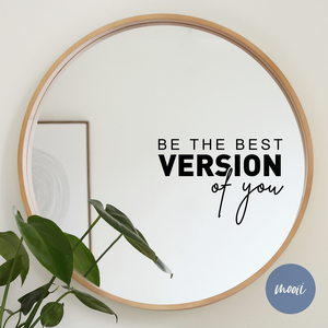 be the best version of you - v3 - DIY - motivációs tükör MATRICA, Otthon & Életmód, Dekoráció, Tükör, Mindenmás, MESKA