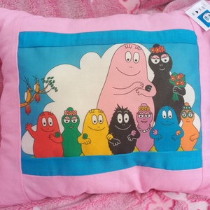 Egyedi barbapapa mintás párnák - otthon & lakás - babaszoba, gyerekszoba - gyerek díszpárna - Meska.hu