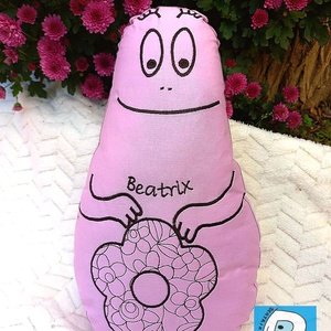 Barbapapa ölelős figura pamut, Játék & Sport, Plüssállat & Játékfigura, Más figura, Varrás, Hímzés, MESKA