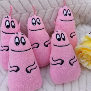 Barbapapa plüss kulcstartó - táska & tok - kulcstartó & táskadísz - kulcstartó - Meska.hu