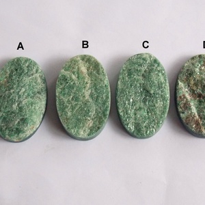 Druzy amazonite, Kellékek & szerszámok, Gyöngy, ékszerkellék, Cabochon, Ékszerkészítés, MESKA