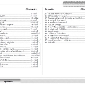 Építkezz! Építs az alapokra! Képességfejlesztés 2. osztályosok számára - könyv & zene - könyv - Meska.hu