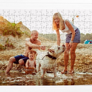 Puzzle saját fotóval - vászontáskával - Meska.hu