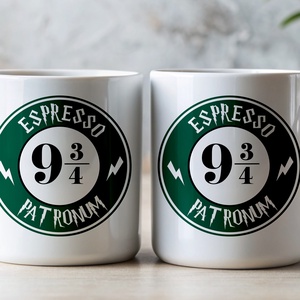 Espresso patronum , Otthon & Életmód, Konyhafelszerelés, tálalás, Tálalás, Bögre & Csésze, Fotó, grafika, rajz, illusztráció, MESKA