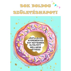 Kaparós sorsjegy egyedi felirat Születésnap Névnap vicces ajándék - otthon & életmód - papír írószer - képeslap & levélpapír - Meska.hu