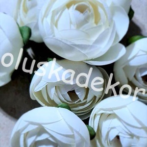 Ranunculus, boglárkafej, 5 cm, Kellékek & szerszámok, Dekorációs kellékek, Egyéb kellékek, Virágkötés, Mindenmás, MESKA