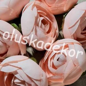 Ranunculus, boglárkafej, 5 cm - kellékek & szerszámok - dekorációs kellékek - egyéb kellékek - Meska.hu