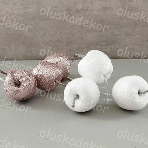 Alma pick, glitteres 10cm, Kellékek & szerszámok, Dekorációs kellékek, Figurák, Virágkötés, MESKA