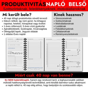 DIY Színezhető Fehér Borítóval 2025 Határidőnapló vagy Produktivitásnapló - választható belső + DÍSZDOBOZ - otthon & életmód - papír írószer - naptár & tervező - Meska.hu