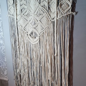 Inka makramé fali dekoráció XXL 80 x 120 cm - otthon & lakás - dekoráció - fali és függő dekoráció - falra akasztható dekor - Meska.hu