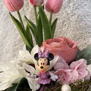  Disney Mickey  Minnie asztal disz  - otthon & lakás - dekoráció - virágdísz és tartó - virágtartó - Meska.hu